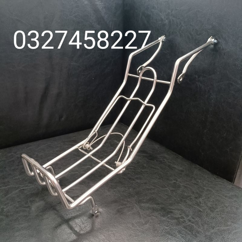 Baga giữa inox sườn xe DREAM dày 8li , hàng chuẩn