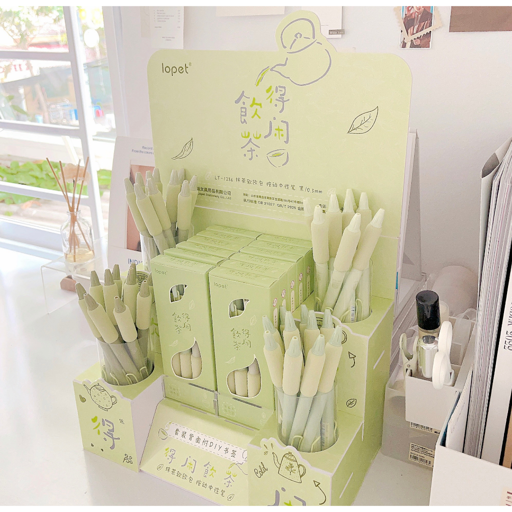 Bút gel Lopet Matcha ngòi 0.5