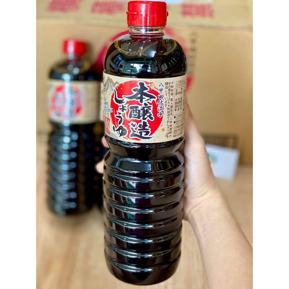 Nước tương thương hạn Kobe Bussan 1L Nhật Bản
