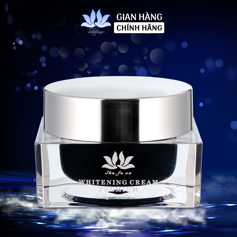 Kem dưỡng trắng da Shafana Whitening Premium Cream 25g trẻ hóa da toàn diện