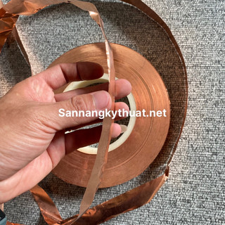 Lá Đồng Đỏ , Băng Đồng Đỏ Mỏng (1 Mét Dài )