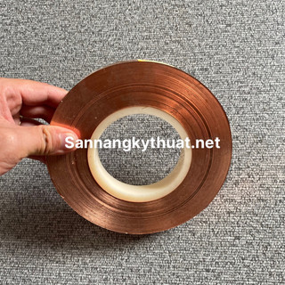 Lá Đồng Đỏ , Băng Đồng Đỏ Mỏng (1 Mét Dài )