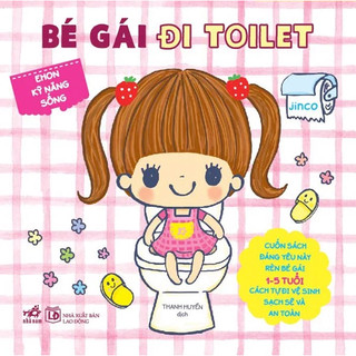 Sách - Ehon kỹ năng sống - Bé gái đi toilet