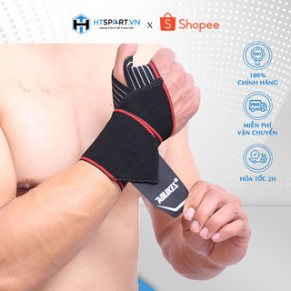 Băng Cuốn, Đai Quấn Bảo Vệ Cổ Tay Tập Gym Tập Tạ Thể Hình Phiên Bản Mới Aolikes AL1540 (1 Đôi)