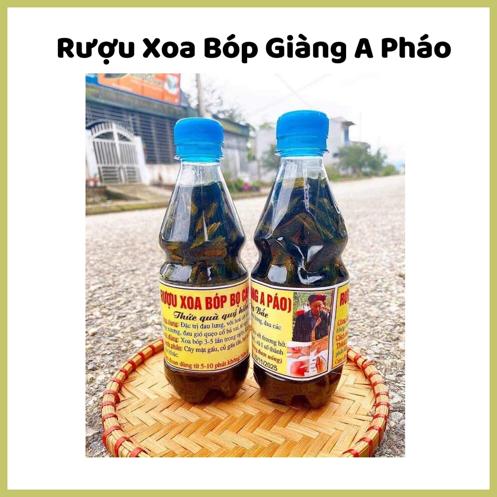 Thảo dược xoa bóp Bọ Cạp Sapa, Dầu xoa bóp gia truyền của ông Giàng A Páo dùng cho đ.au nhứ.c