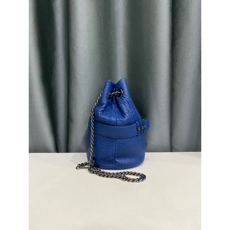 Balo dáng bucket si si hiệu KAFUKA của Nhật da vo.i