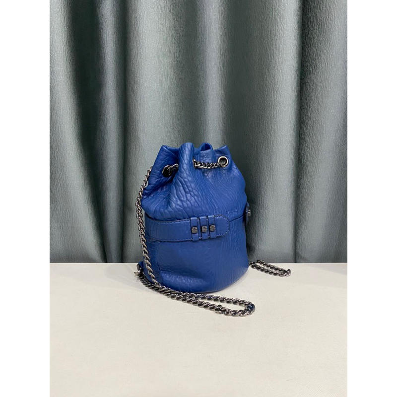 Balo dáng bucket si si hiệu KAFUKA của Nhật da vo.i