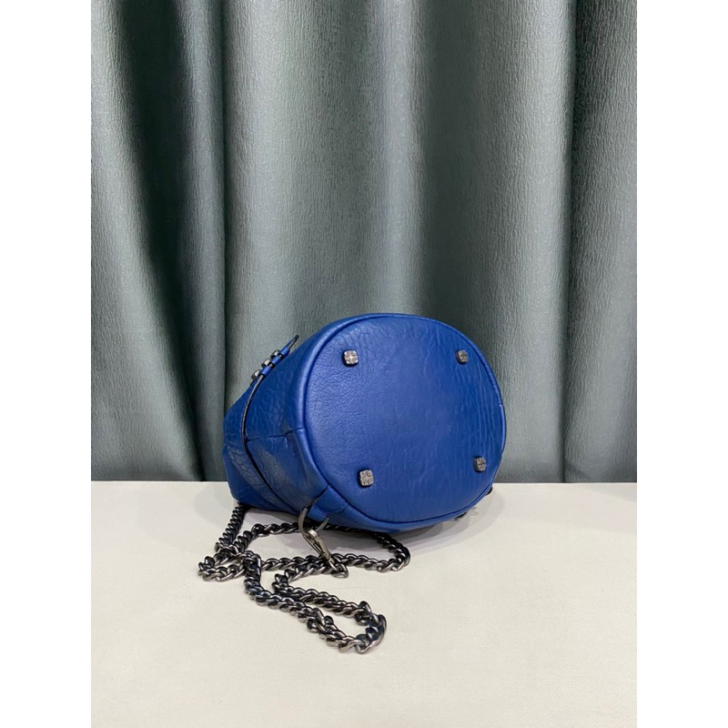 Balo dáng bucket si si hiệu KAFUKA của Nhật da vo.i