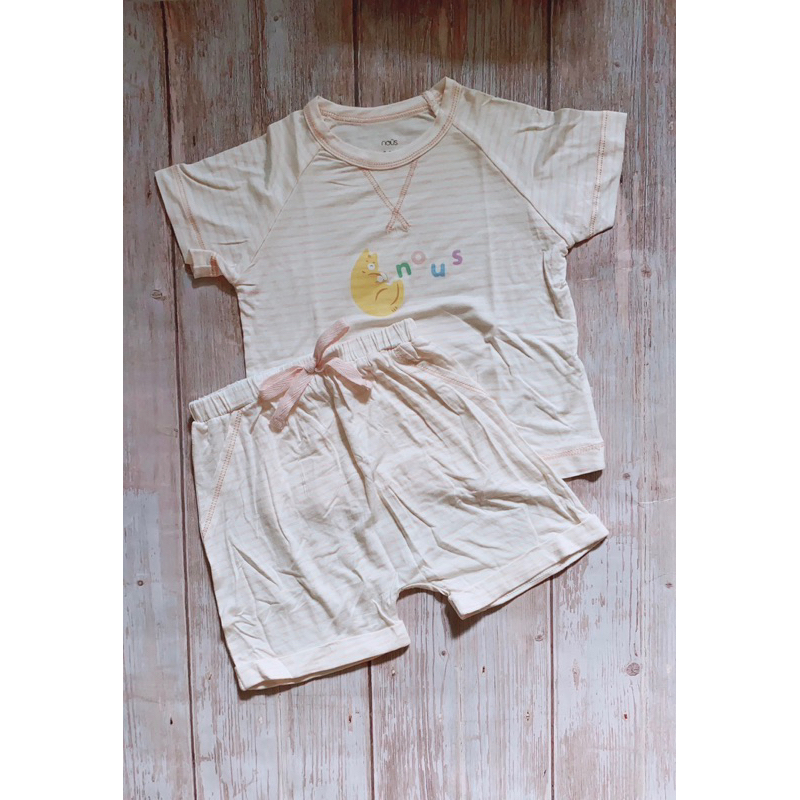 Bộ cộc cài vai size 6-24 tháng chất petit mềm mát cho bé yêu - Nu Petti