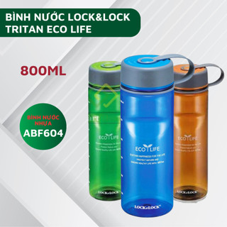 Bình nước nhựa thể thao tritan lock&lock eco life abf604 dung tích 800ml - anna lee