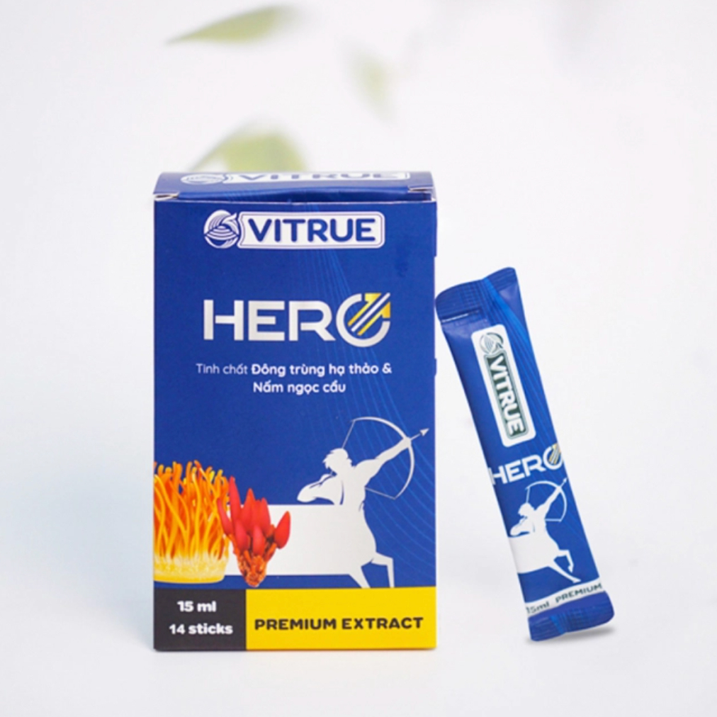 VITRUE HERO TĂNG SINH TESTOSTERONE - Vitrue Detox
