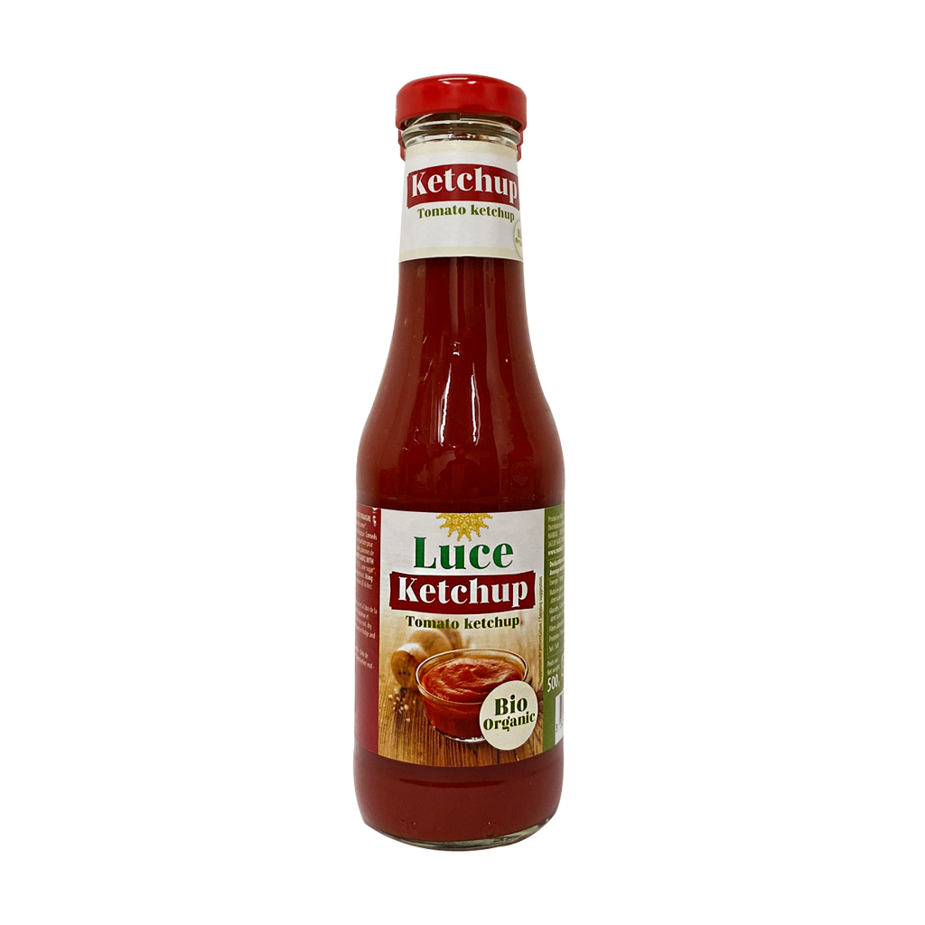 Sốt tương cà ketchup hữu cơ Luce