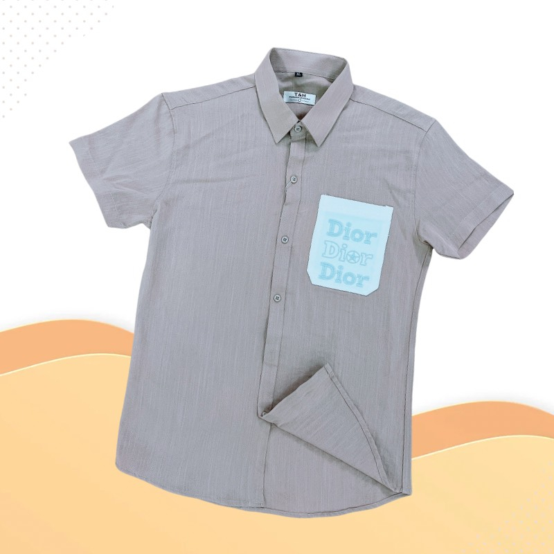 Áo Sơ Mi Nam Đũi Dài Tay, Ngắn Tay TH Dáng Rộng Co Giãn Nhẹ Thấm Hút Mồ Hôi Không Xù Lông Không Bai Màu