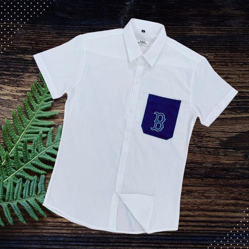 Áo Sơ Mi Nam Đũi một túi Dài Tay, Ngắn Tay TH Dáng Rộng Co Giãn Nhẹ Thấm Hút Mồ Hôi Không Xù Lông Không Bai Màu