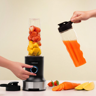 Máy xay cầm tay lock&lock portable bottle blender màu đen ejm432blk