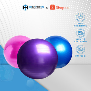 Bóng Tập YOGA Gym Thể Hình Dobetter Cao Cấp 55 65 75cm Banh Yoga Dày 2mm Chống Nổ [ Tặng kèm phụ kiên bơm ]