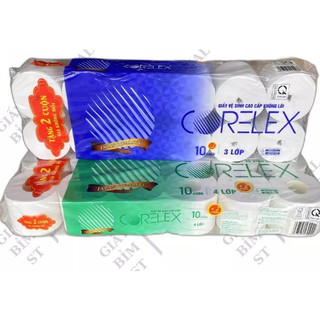 Giấy vệ sinh Corelex bịch12 cuộn
