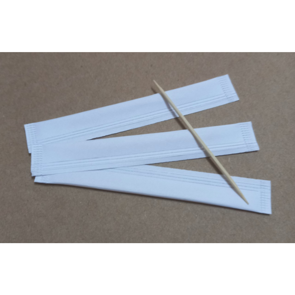 1000 cây tăm tre màu trắng.