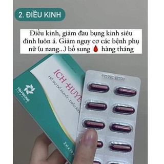 Viên uống ích huyết khang điều hoà kinh nguyệt bổ huyết