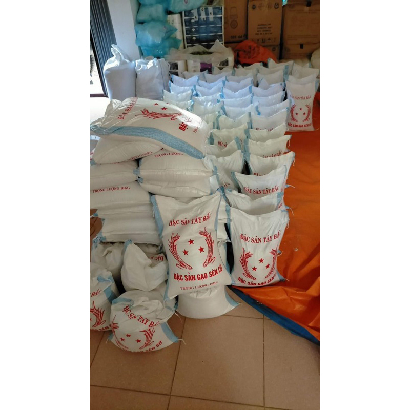 Gạo sén cù Nghĩa Lộ  loại 1 dẻo thơm Không pha trộn hút túi 1kg .