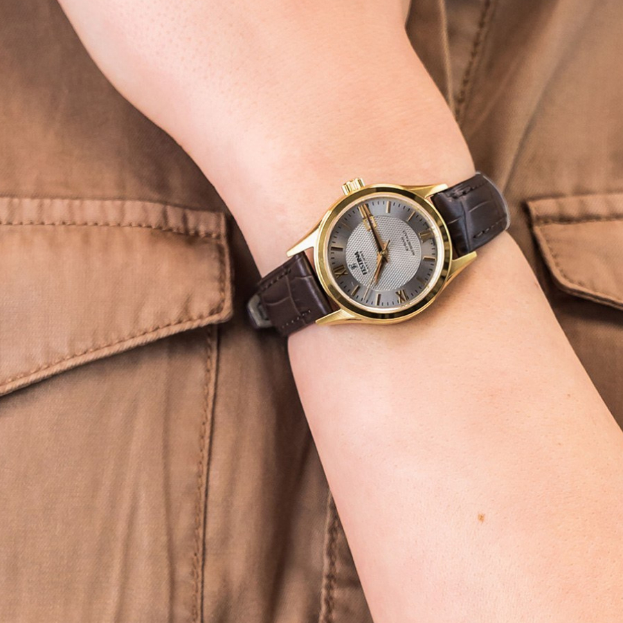 Đồng hồ nữ Festina Watch F20011 mặt kính Sapphire, chống nước 10ATM, dây da đeo tay cao cấp chính hãng Thụy Sĩ