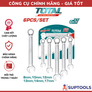Bộ 6 cờ lê vòng miệng 8-17mm total tht102266