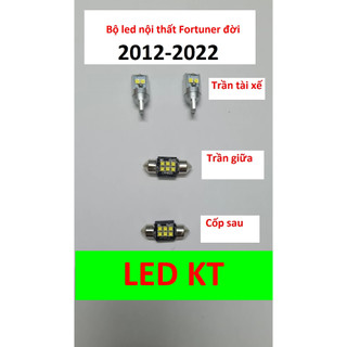 Bộ led trần nội thất Fortuner 2022 2021 2020 2019 2018 2017 2016 Toyota Fotuner 2012-2022  đèn led