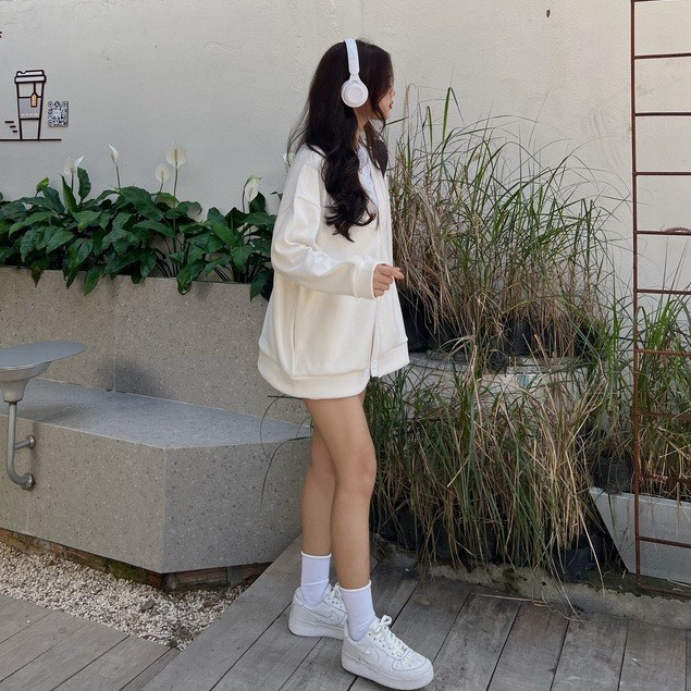 Áo khoác cardigan chất nỉ bông trơn dài tay MYRA TEEN Aocadigan023 P0/K16