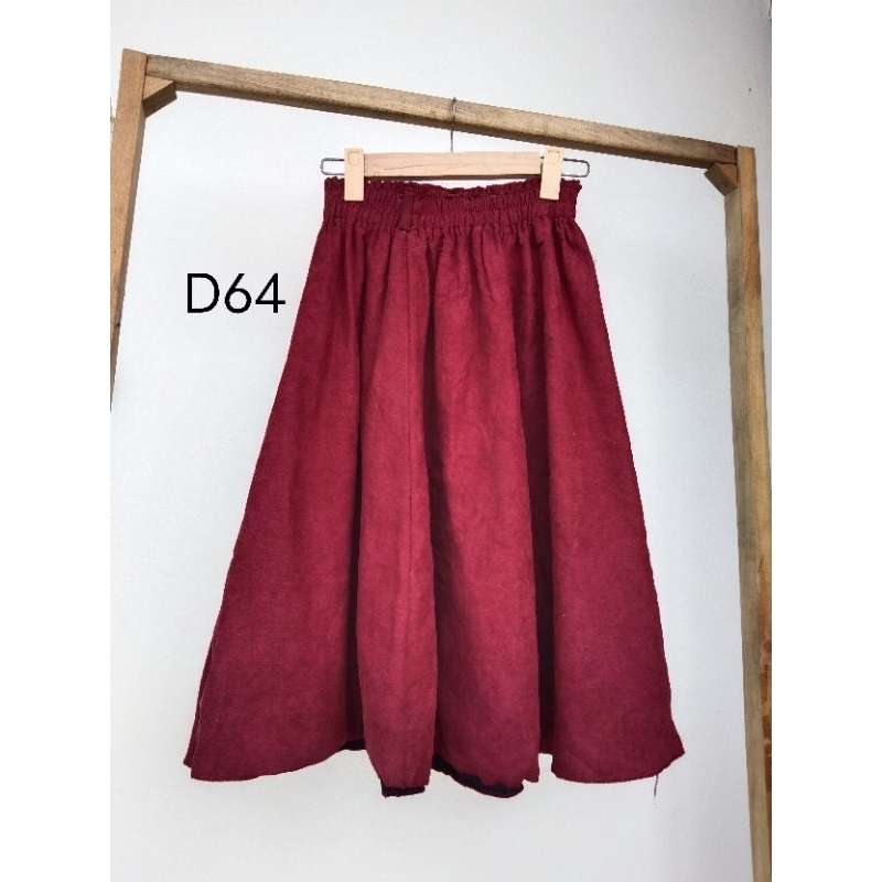 Chân váy dạ dài 2hand vintage