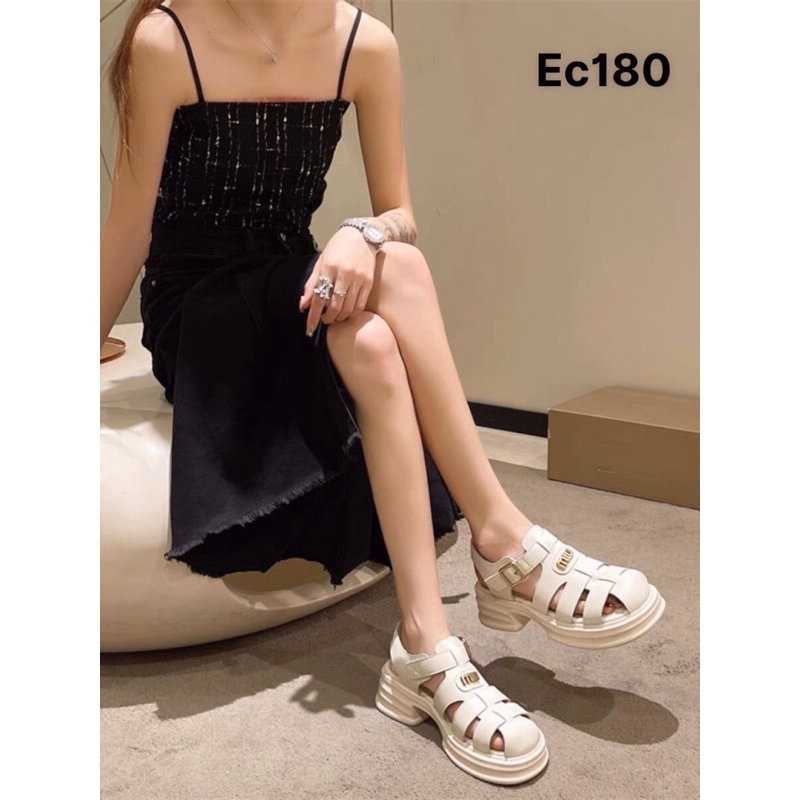 KHO SỈ GIÀY- Giày sandal rọ da mềm miu cực xinh xắn, dễ phối đồ