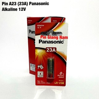 Pin A23 / A27 Panasonic Alkaline 12V Hàng Chính Hãng vỉ 1 viên