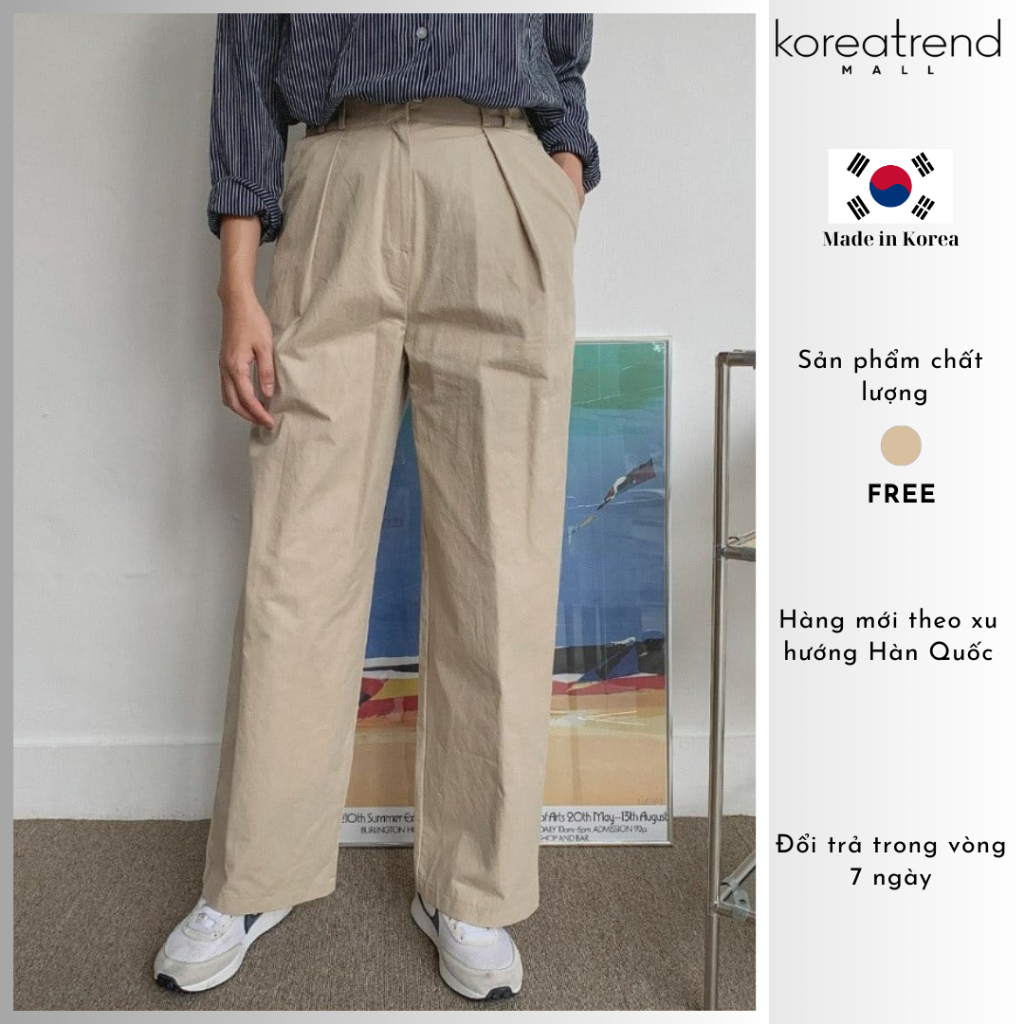 Quần Chino Banding Cotton Pants Hàn Quốc cao cấp