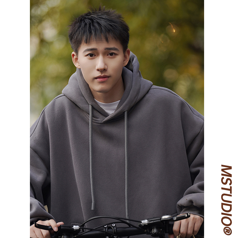 Áo hoodie nam trơn form rộng màu trơn Basic, áo nỉ nam có mũ 2 lớp mặc mùa đông thời trang Ulzzang Hàn Quốc trẻ trung