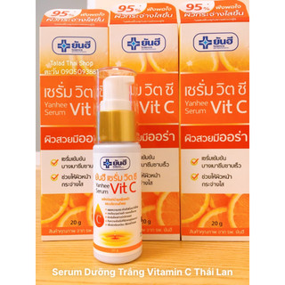 Serum vit c thái lan dưỡng trắng da mặt tinh chất serum vitamin c thái lan cấp ẩm sáng da mặt serum giảm mờ thâm mụn
