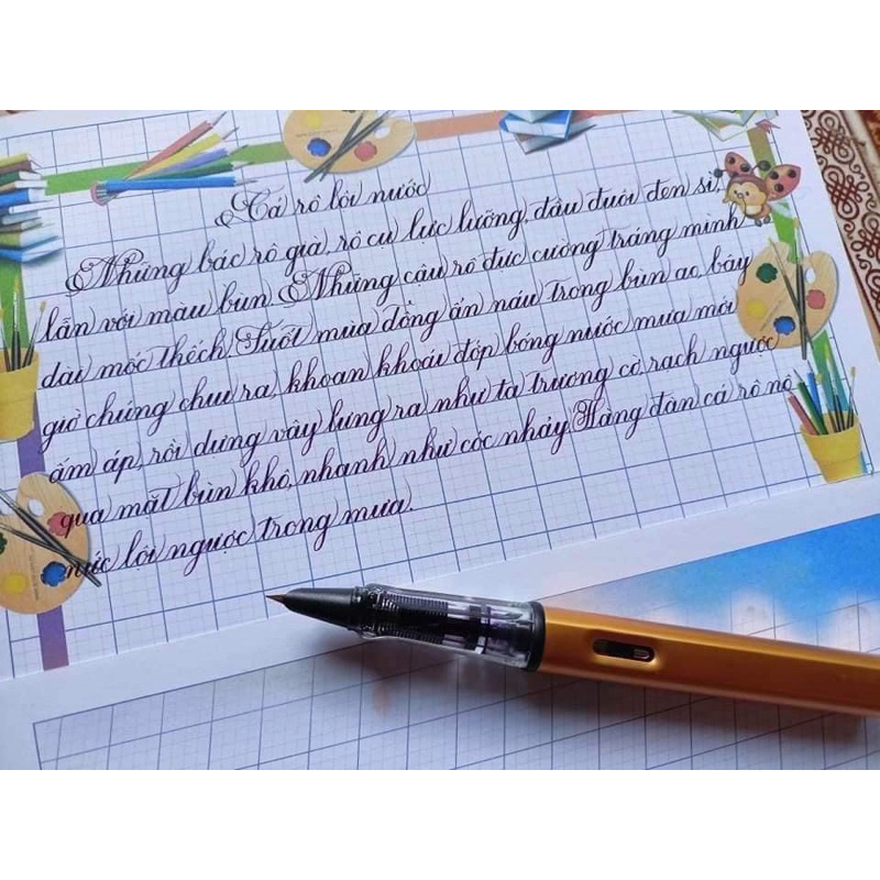 SALE BÚT MÁY OUGUWEN 001 Ngòi mài thanh đậm tốt .Hàng Chất Lượng .