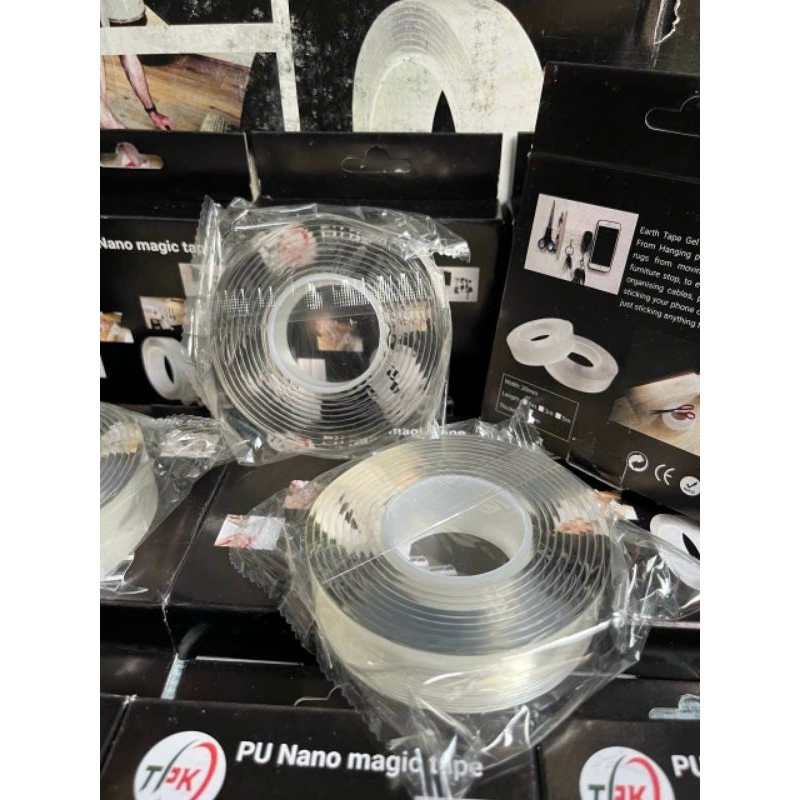 Keo 2 mặt silicon siêu dính 2F dài 2M dày 2 ly