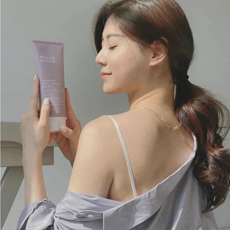 Kem Dưỡng Thể Paula's Choice Weightless Body Treatment 2% BHA Ngừa Viêm Lỗ Chân Lông 210ml