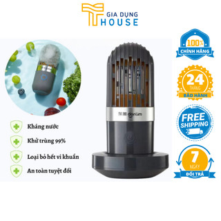 Máy khử khuẩn Donlim Plus-1212, máy lọc khuẩn an toàn cho thực phẩm, dạng viên nang khử khuẩn rau củ cho nhà bếp. BH 12T