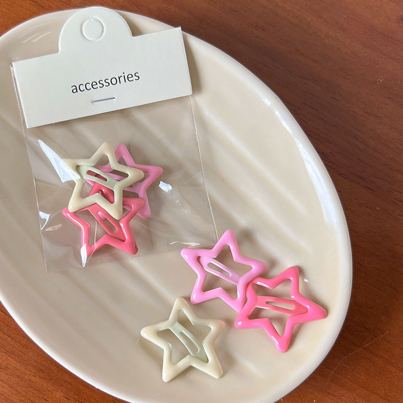 Kẹp tóc ngôi sao xinh, dễ thương phụ kiện tóc cute