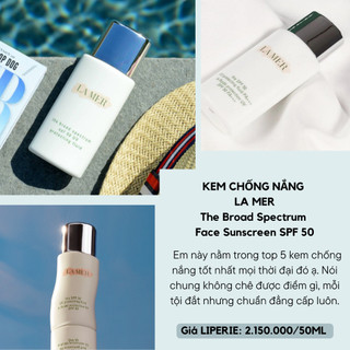 [La Mer] Kem chống nắng La Mer The Broad Spectrum SPF 50 UV Protecting Fluid PA+++