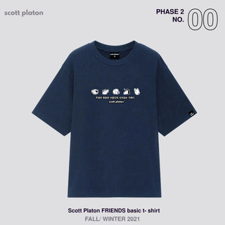 Áo thun Friend Basic - Chất liệu cotton dày dặn đứng form Scott Platon