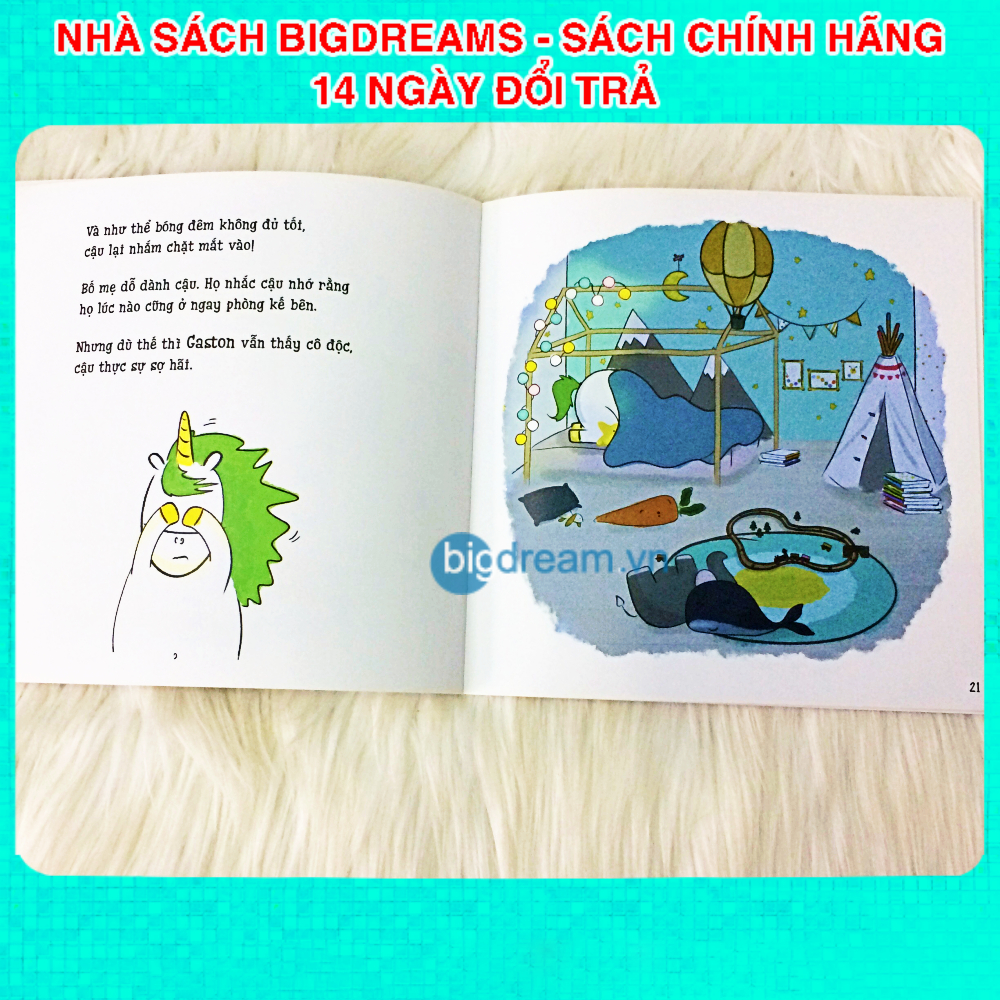 Sách - Ehon Cho Bé Phát Triển Trí Thông Minh Cảm Xúc EQ Cho Trẻ 3- 8 Tuổi - Những Cảm Xúc Của Gaston