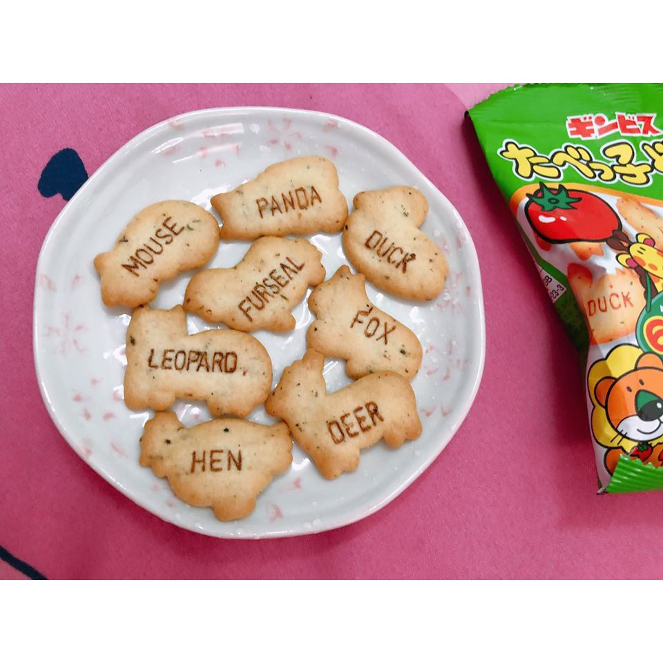 Bánh Ăn Dặm Ginbis Hình Thú Nhật Bản