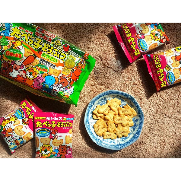 Bánh Ăn Dặm Ginbis Hình Thú Nhật Bản