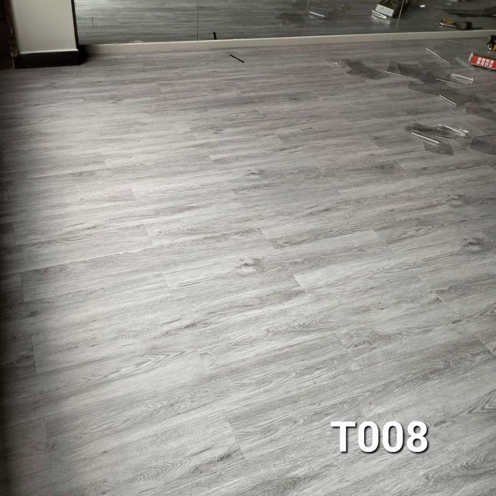 Combo 72 miếng sàn nhựa giả gỗ tự dán kích thước 91x15cm, bóc là dán