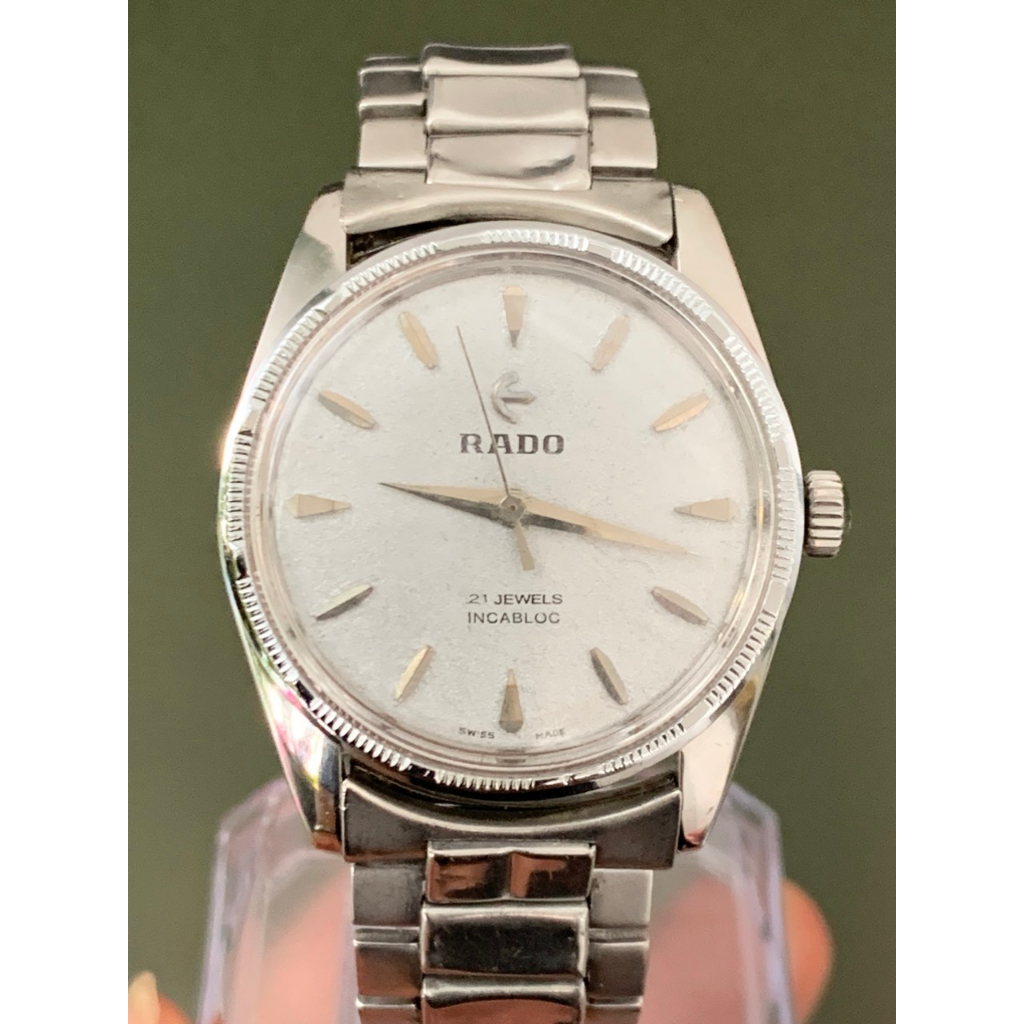 Đồng hồ nam Rado cơ cót 21 jewels của Thụy