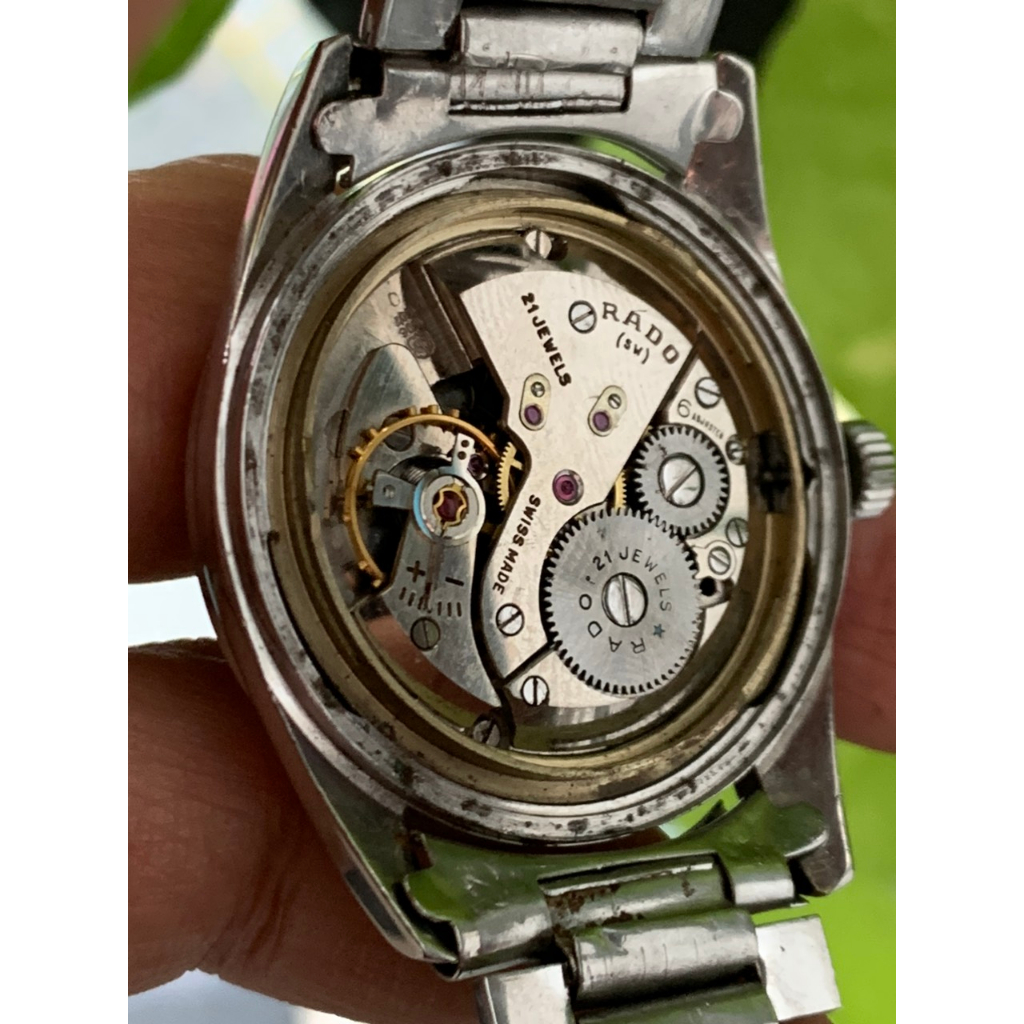 Đồng hồ nam Rado cơ cót 21 jewels của Thụy