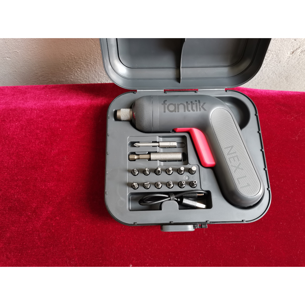 Máy bắn vít điện cầm tay Fanttik Nex L1 Pro không dây, kèm 14 đầu vít cao cấp - Hàng nhập Mỹ