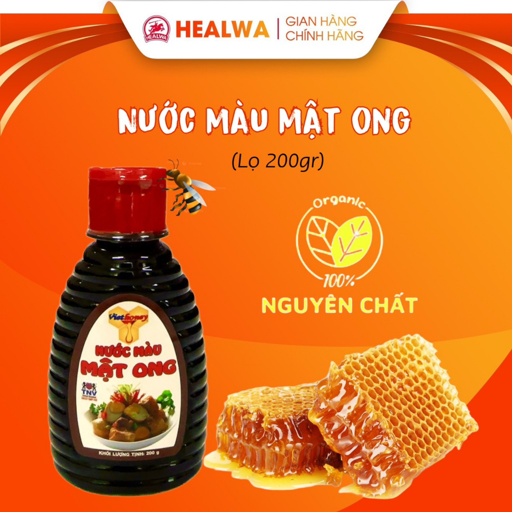 Nước màu mật ong nguyên chất (1 lọ x 200g) tốt cho sức khỏe
