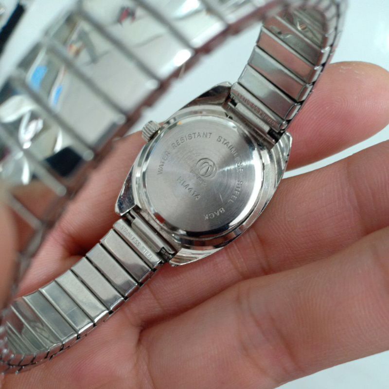 Đồng hồ si nhật nữ hiệu MARUMAN PHORIA dây chun độ mới cao 93%